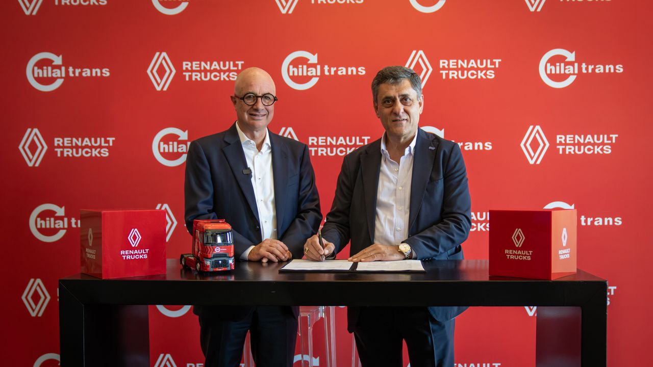 Hilal Trans ve Renault Trucks'tan 100 araçlık oluşturma iş birliği adımı