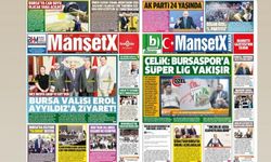 MANŞETX GAZETESİ'NİN BURSA VE ANKARA'NIN AĞUSTOS SAYILARI ÇIKTI!
