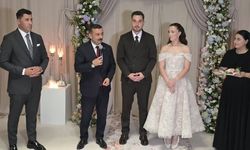 SELÇUK TÜRKOĞLU'NUN KATILDIĞI NİŞAN MERASİMİNE YOĞUN İLGİ