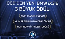 3 kategori ödülünü de yeni BMW iX3 aldı!..