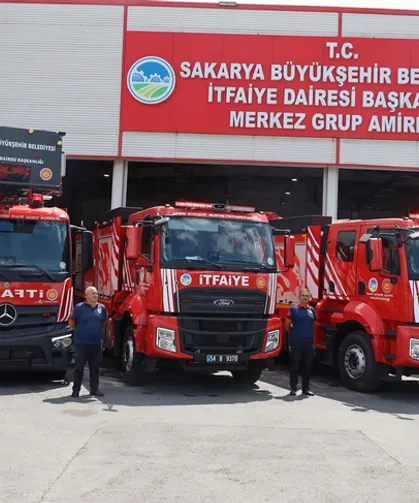 Sakarya İtfaiye Teşkilatı'nın yeni güçleri