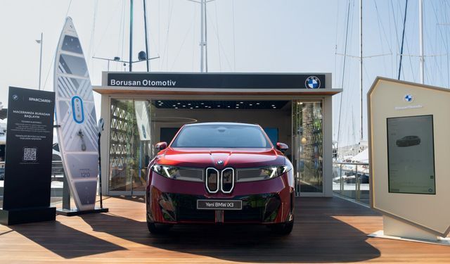 Yeni BMW iX3, Yalıkavak Marina’da!..