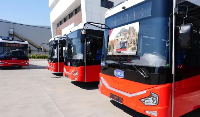 Manisa'nın ulaşım filosunu 15 yeni otobüs
