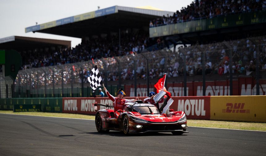 Toyota Le Mans 24 Saat Yarışı’nda Altıncı Zaferini Elde Etti