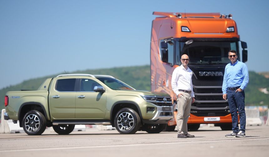 Scania ve Volkswagen Ticari Araç Test Sürüş  Etkinliğinde Bir Araya Geldi