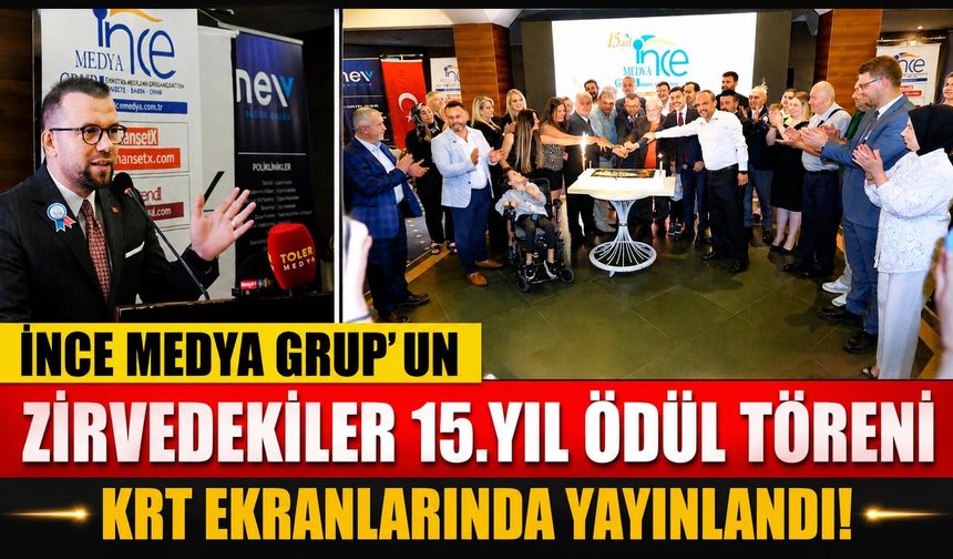 NECMİ İNCE İMZALI ZİRVEDEKİLER PROGRAMI KRT'DE İZLEYİCİLERDEN TAM NOT ALDI